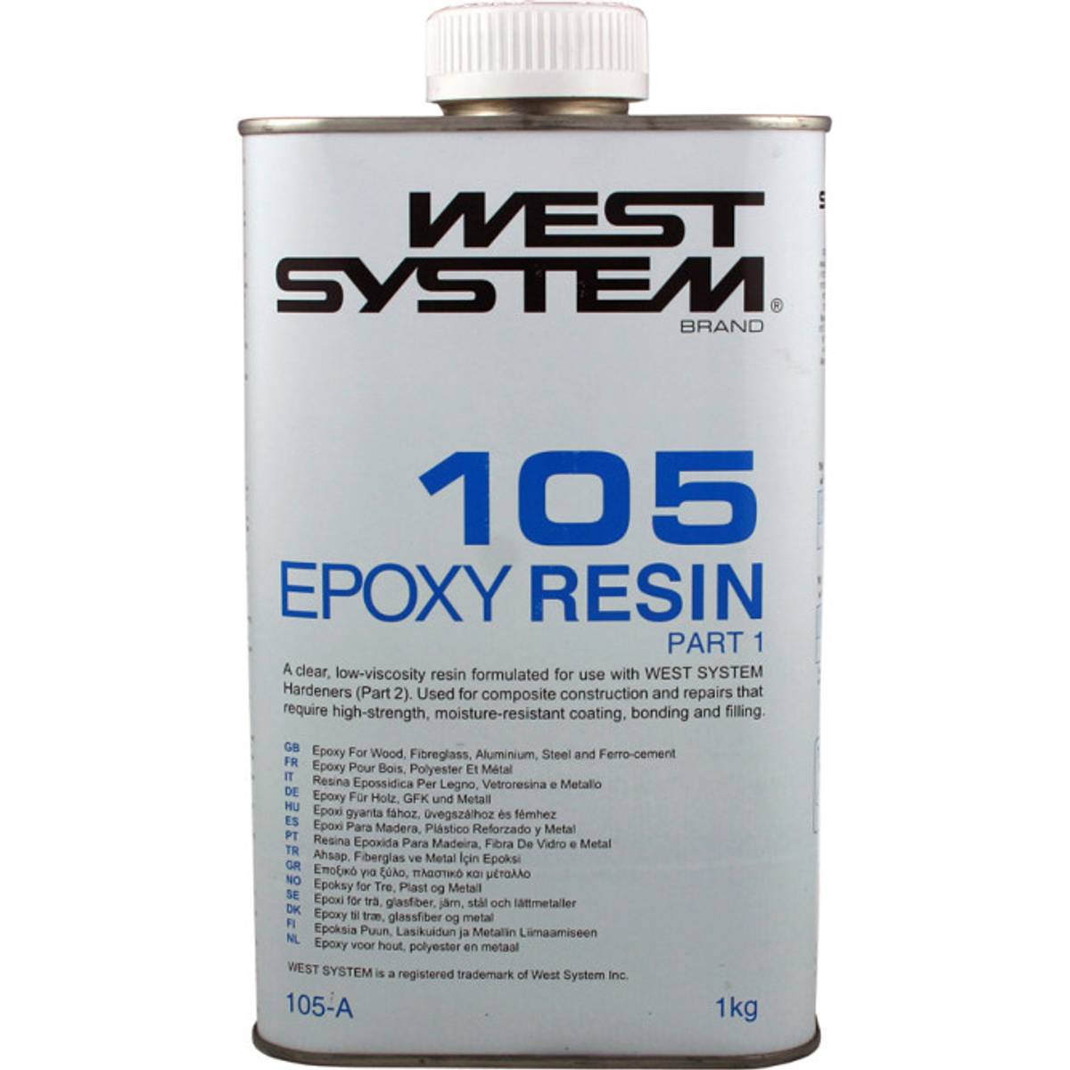 West System Resin 105 1kg