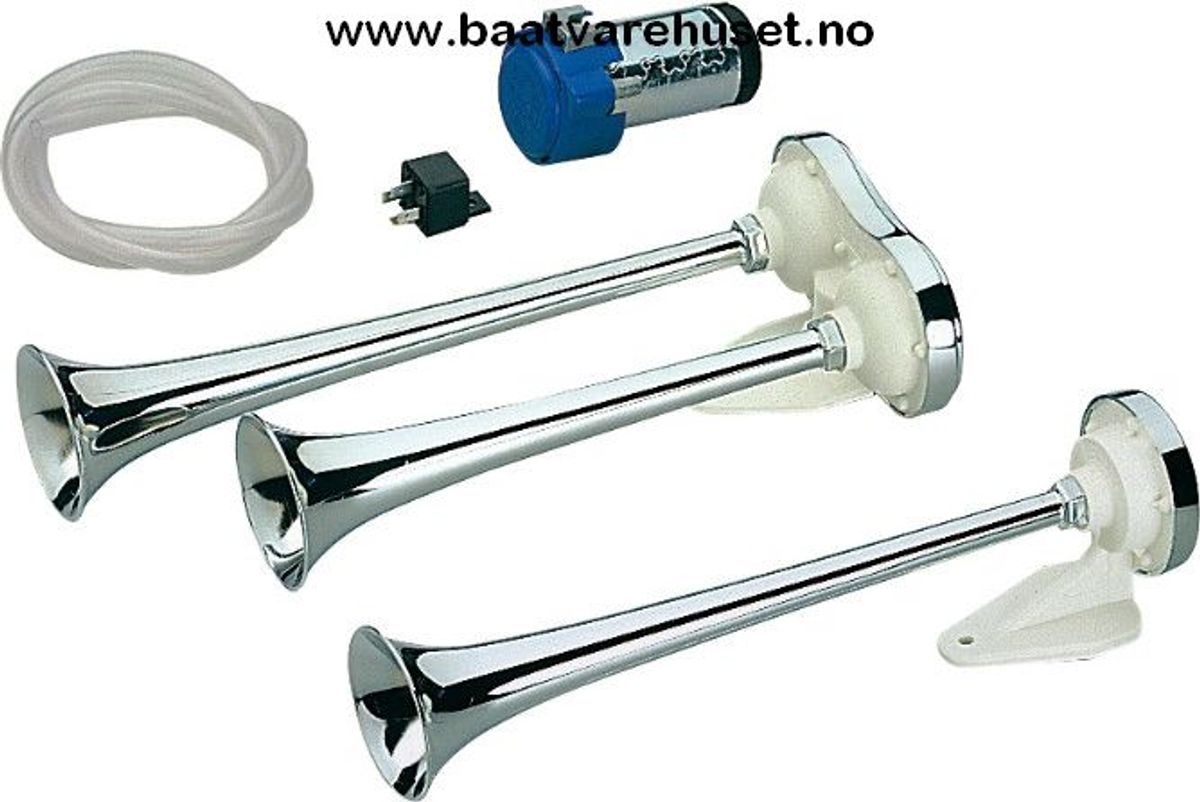 Kompressorhorn dobbel 12V 