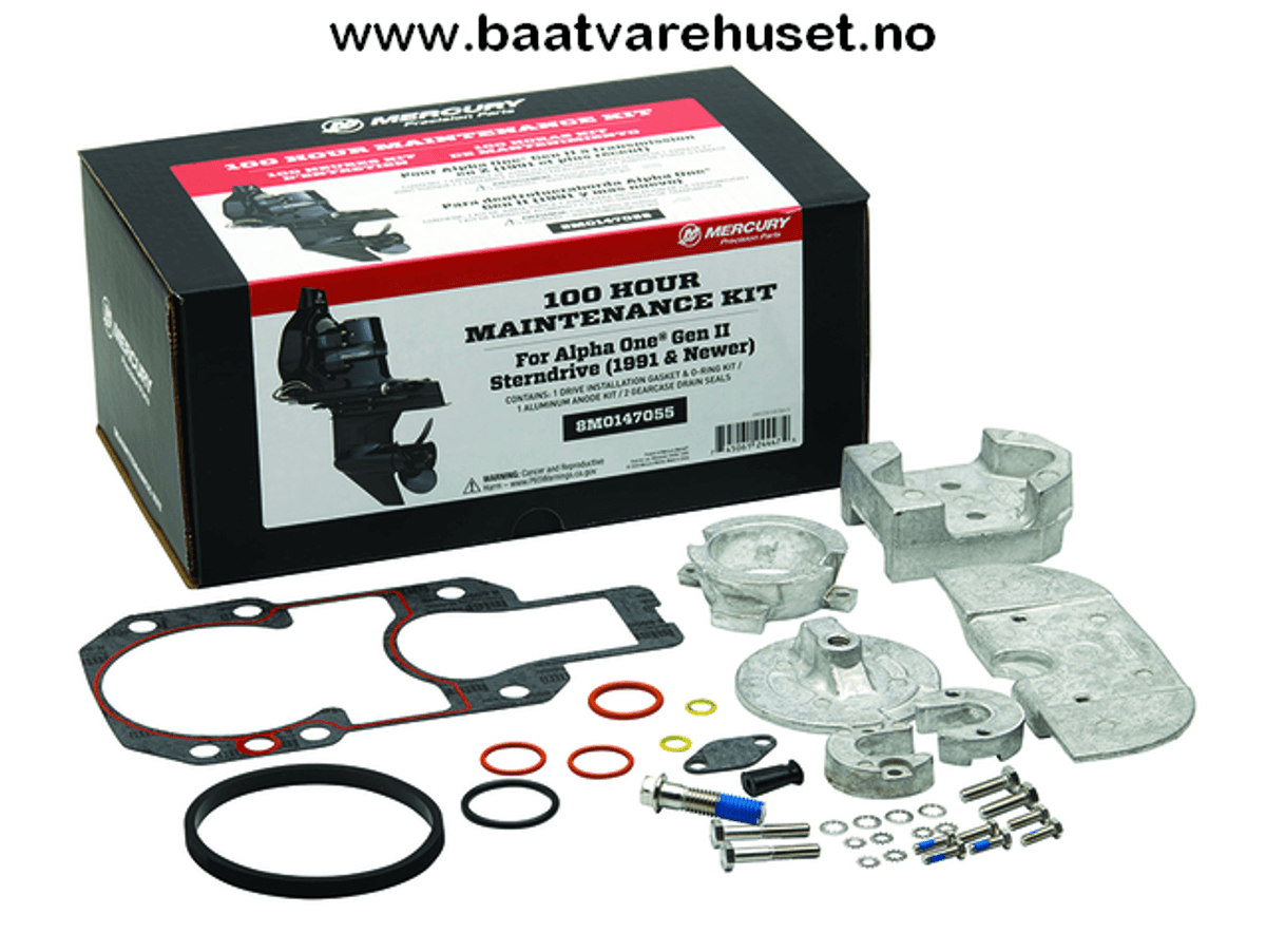100T servicekit 8M0147055 Mercruiser Alpha One GEN 2 , drev 