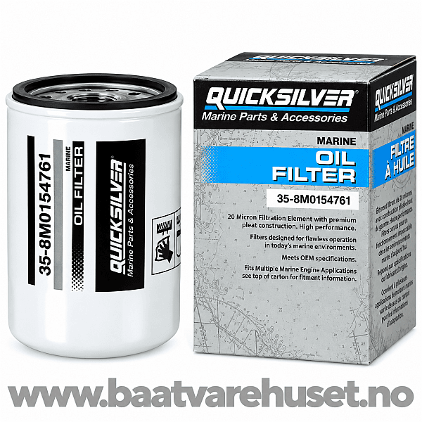Hovedbilde Quicksilver 8M0154761 oljefilter 