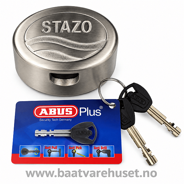 Hovedbilde Stazo Boltlås for påhengsmotor, syrefast