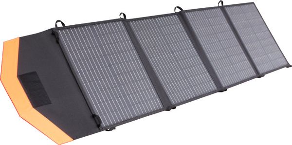 Hovedbilde 1852 Sammenleggbart solcellepanel m/regulator 100 ...