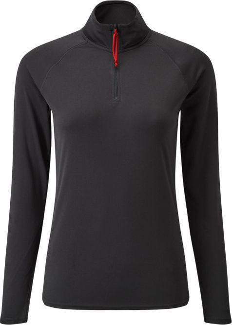 Hovedbilde Gill UV Tec LS Zip trøye dame charcoal