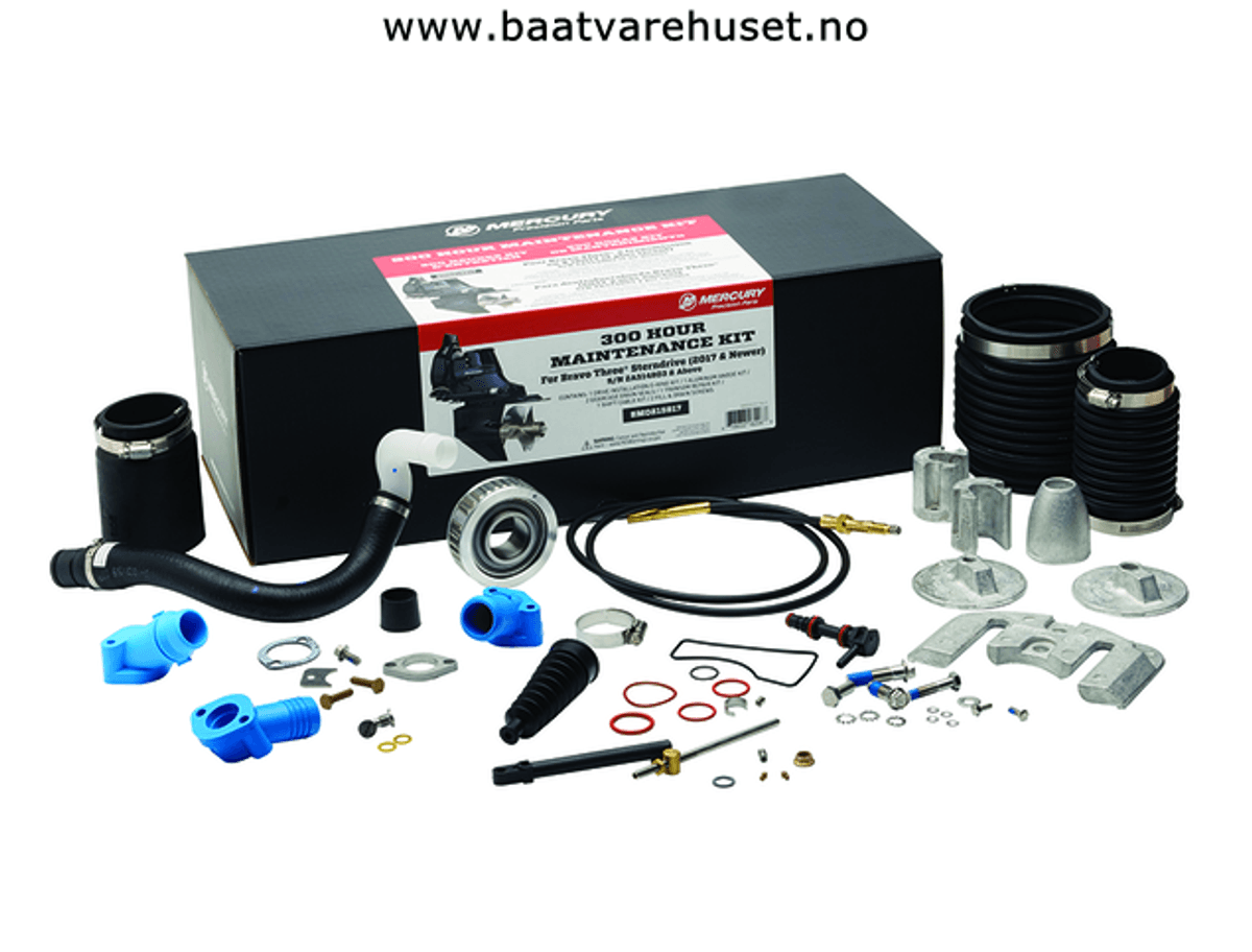Quicksilver 8M0215917 300 timer servicekit Bravo 3 , fra 2017-