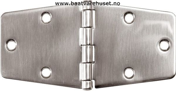 Hovedbilde Hengsel syrefast 151 x 75 mm , standard