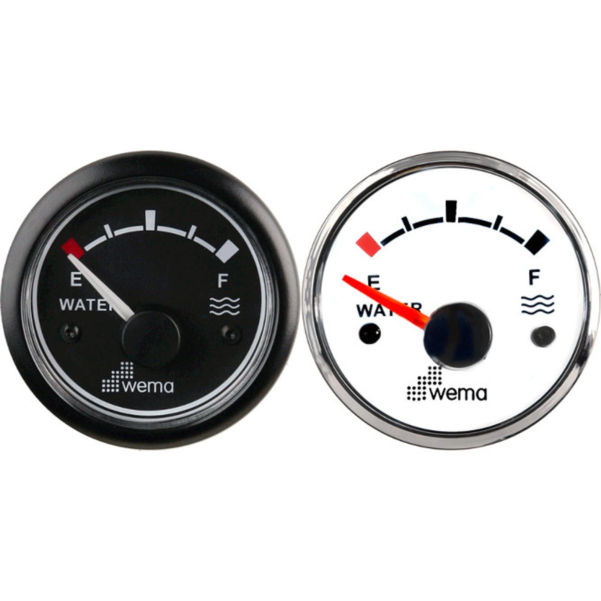 Wema tankmåler vann , silverline/ hvit , 0-190 Ohm